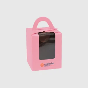 Pink Bakery Boxes with Window