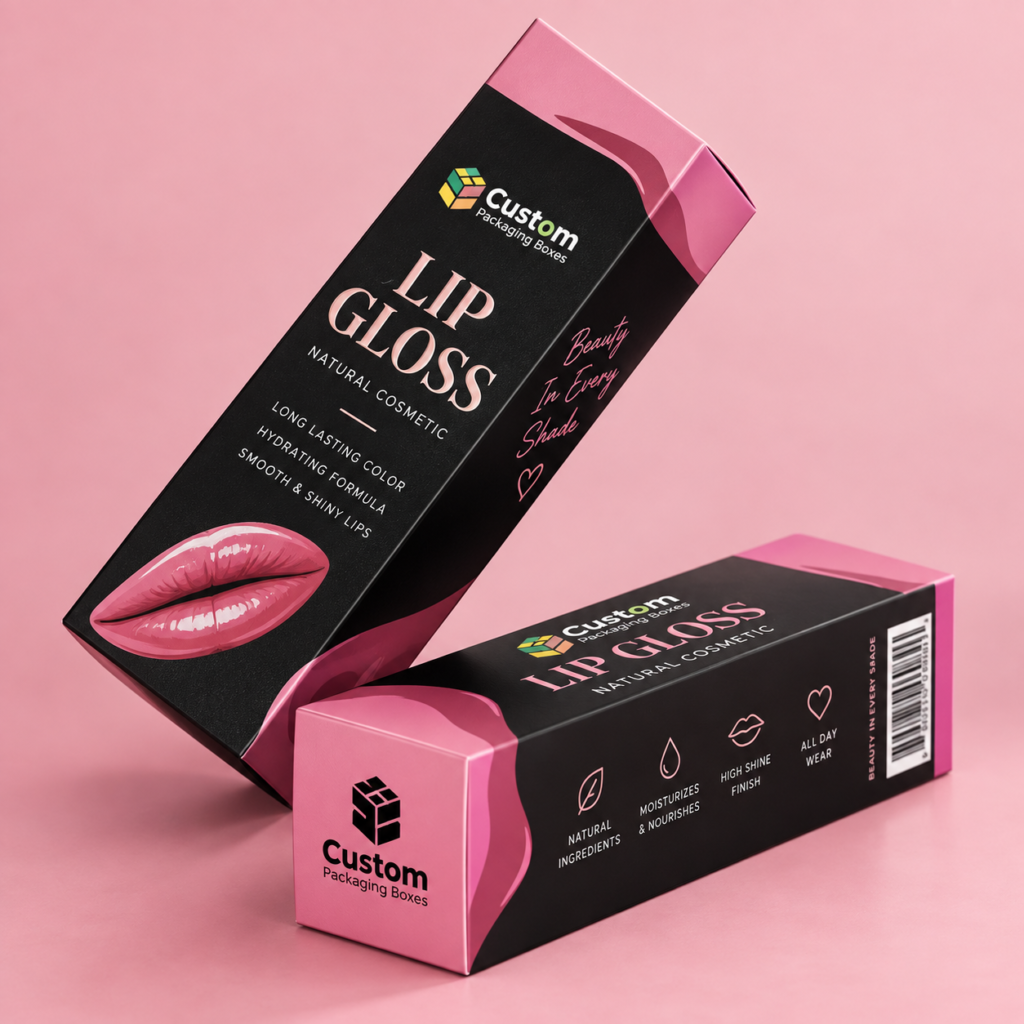 Custom Lip Gloss Boxes