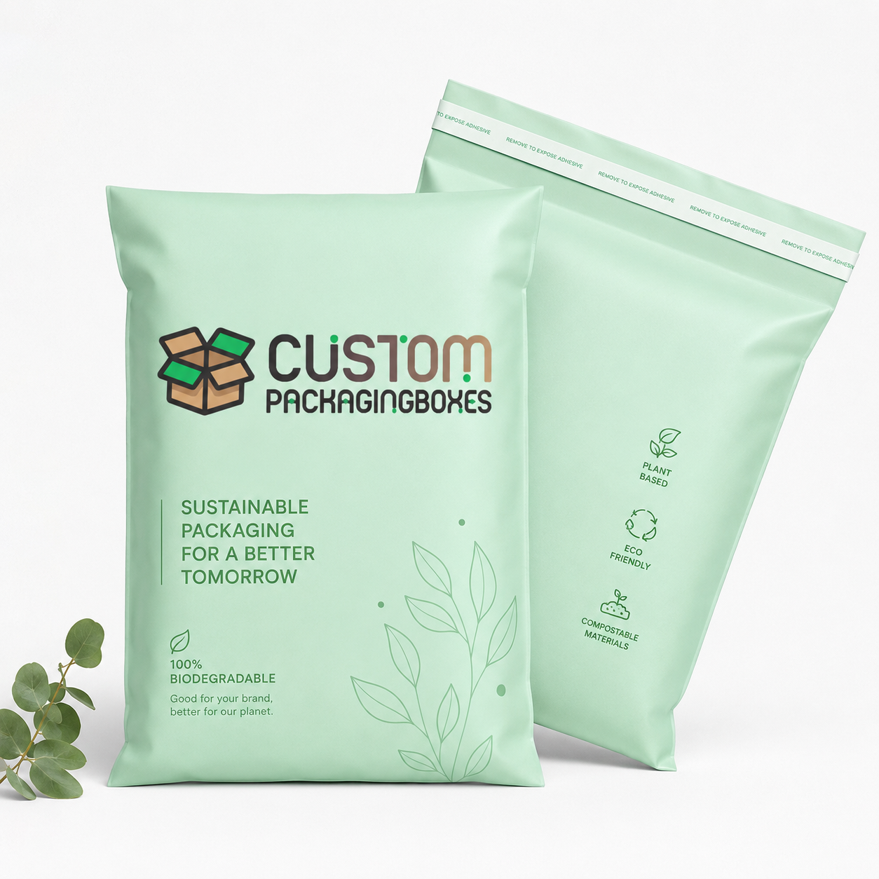 100% Compostable Padded Bubble Mailers