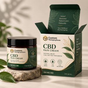 Custom CBD Cream Boxes