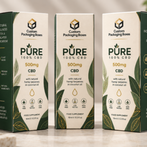 Custom CBD Oil Boxes