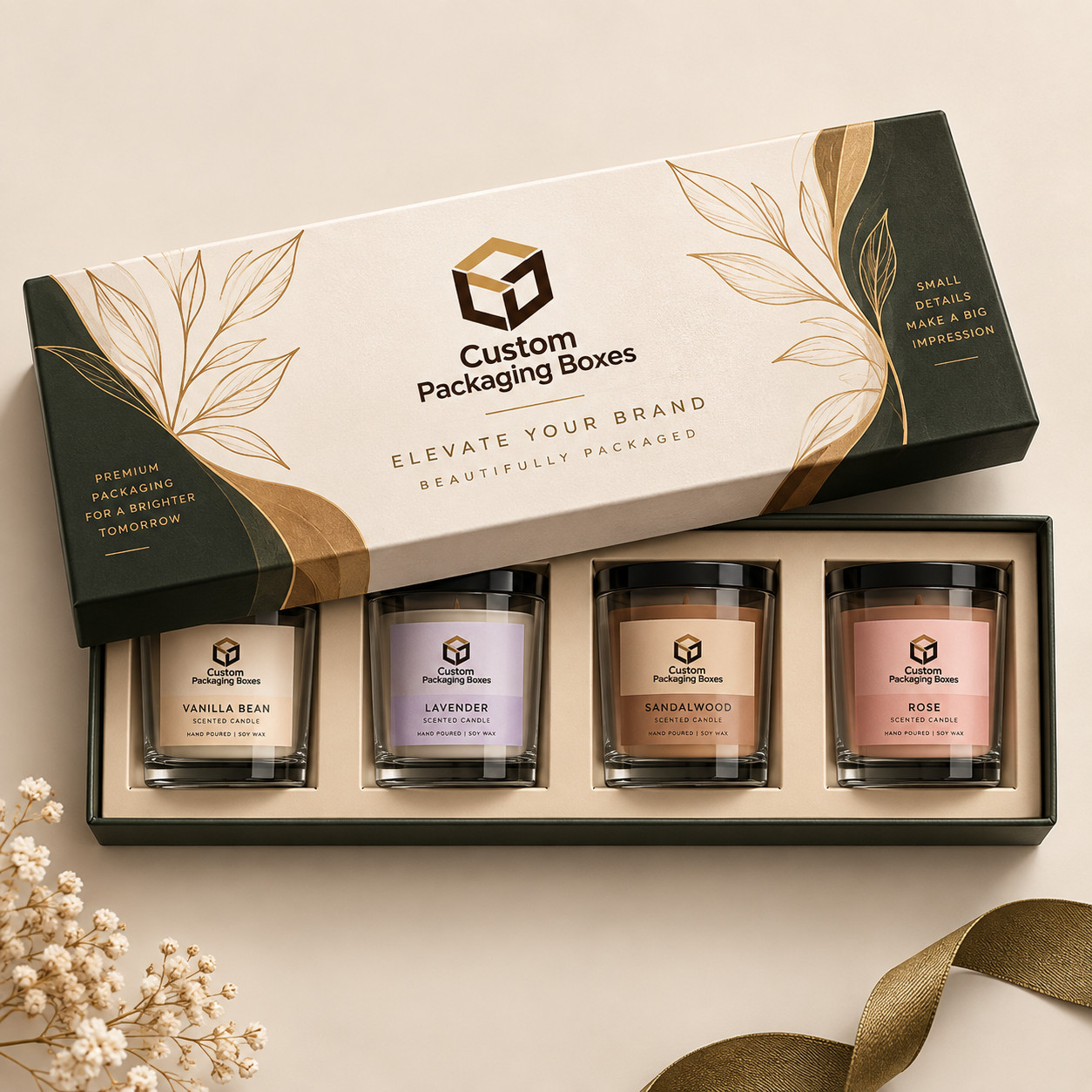 Custom Candle Display Boxes