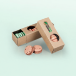 Custom Kraft Macaron Boxes Whole sale