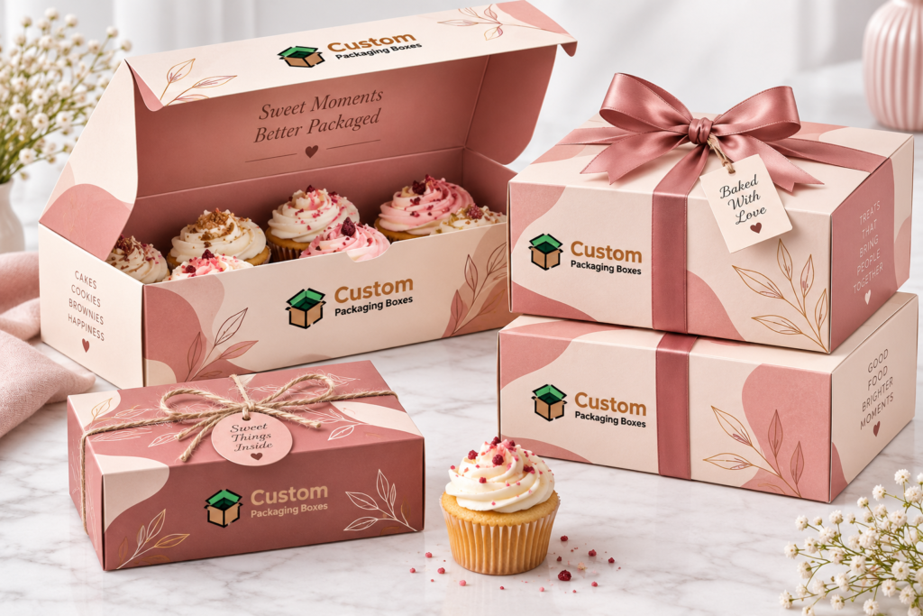Custom Luxury Bakery Boxes