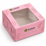 Pink Bakery Boxes with Window wholesale